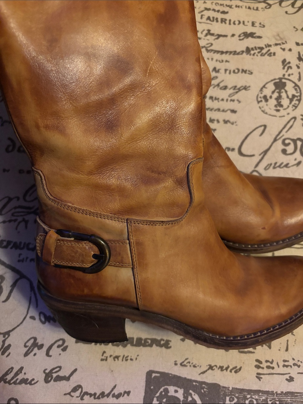 Vintage Leather Boots - Picture 4 of 10